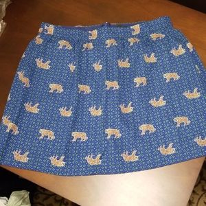 NWT Tiger Print Skirt